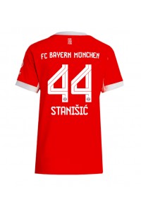 Bayern Munich Josip Stanisic #44 Voetbaltruitje Thuis tenue Dames 2025-26 Korte Mouw